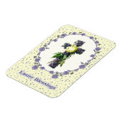 Ostersegnung. Geschenk für den Blumenoster Magnet (Linke Seite)