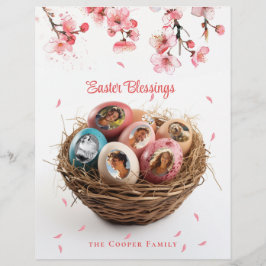 Ostersegnung Ich schneide Bilder Briefkopf