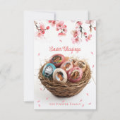 Ostersegnung Ich schneide Bilder Weihnachtskarte a (Vorderseite)