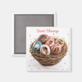 Ostersegnung Ich schneide Bilder Weihnachtskarte a Magnet (Vorderseite/Rückseite)