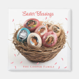 Ostersegnung Ich schneide Bilder Weihnachtskarte a Magnet