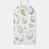 Ostersegnung | INDIVIDUELLE NAME | Botanisch Geschenkanhänger (Rückseite)