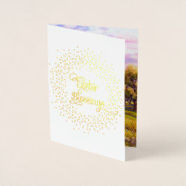 Ostersegnung. Jesus Christus der gute Hirte Folienkarte