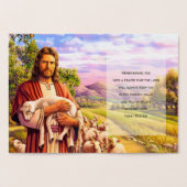 Ostersegnung. Jesus Christus der gute Hirte Folienkarte (Innenseite)