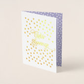 Ostersegnung. Kleiner Afrikanischer Engel Folienkarte (Vorderseite)