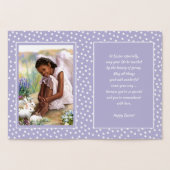 Ostersegnung. Kleiner Afrikanischer Engel Folienkarte (Innenseite)