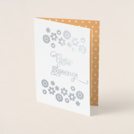 Ostersegnung. Kleiner Afrikanischer Engel Folienkarte