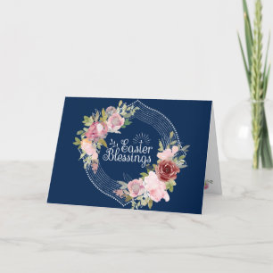 Ostersegnung Lord Segen Sie Bibel Verse Feiertagskarte