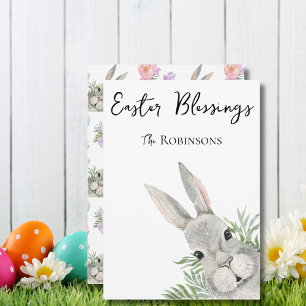 Ostersegnung Neugierige, graue, sonnige grüne Blät