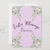 Ostersegnung Neugierige, graue, sonnige Lilac-Blät (Vorderseite)