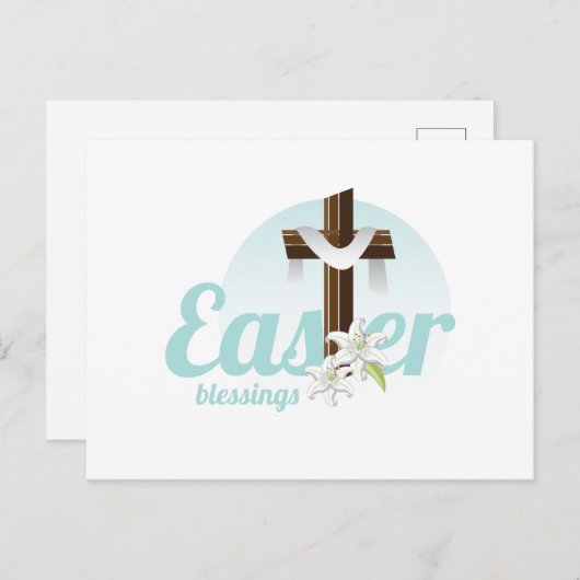 Ostersegnung Postkarte (Vorne/Hinten)