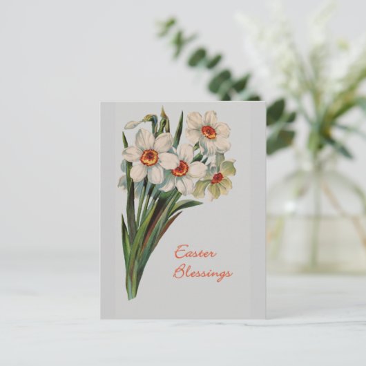 Ostersegnung Postkarte (Stehend Vorderseite)