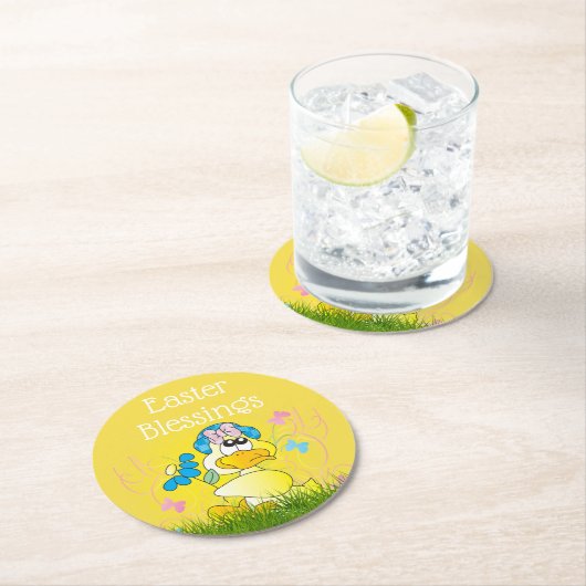 Ostersegnung Runder Pappuntersetzer (Vor Ort)