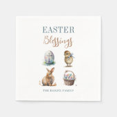 Ostersegnung Serviette (Vorderseite)