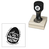 Ostersegnung Spielerisch Drehbügelkartons-Briefmar Gummistempel (Stempel)