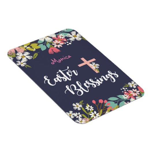 Ostersegnungen der Blume des Risen Christi Magnet (Rechte Seite)