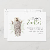 Osterservice Kirche Besuchspakete Postkarte (Vorne/Hinten)