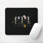 Osterskelette tanzen Eier Funny Bones Men Wome Mousepad (Mit Mouse)