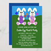 Ostersonne #4-2 Einladungskarte (Vorne/Hinten)