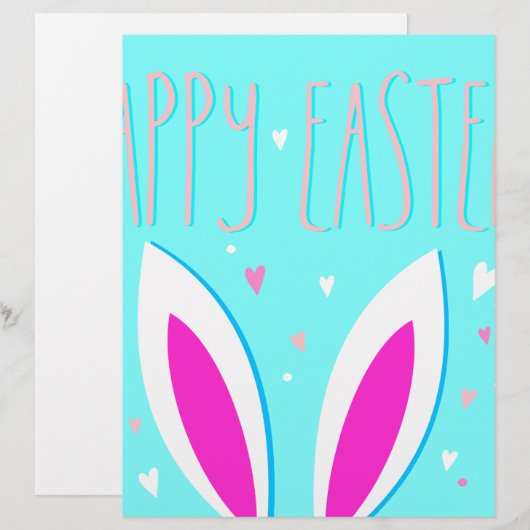 Ostersonne Briefbogen (Vorne/Hinten)