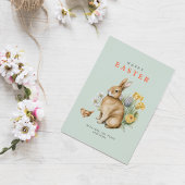 Ostersonne Feiertagskarte