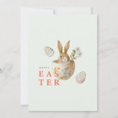 Ostersonne Feiertagskarte (Vorderseite)