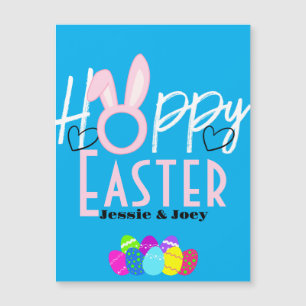 Ostersonne ganz einfach für niedliche Kinder Magnetkarte