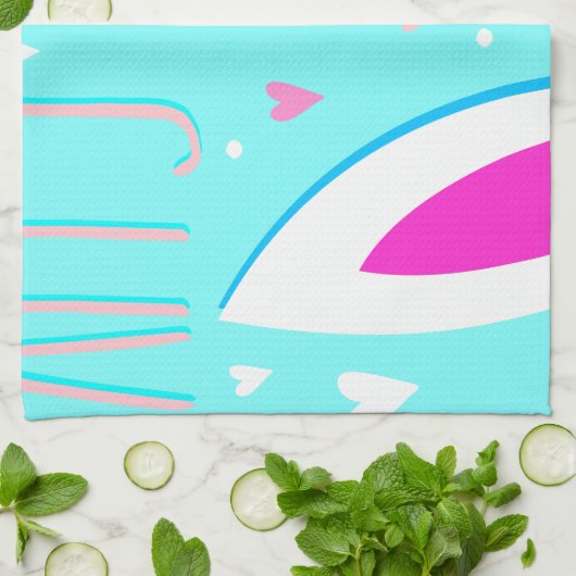 Ostersonne Handtuch (Gefaltet)