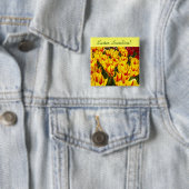 Ostersonne! Knöpfe Gelbe Tulpen Blume Button (Beispiel)