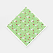 Ostersonne & Ladybugs Musterpapier Serviette (Ecke)