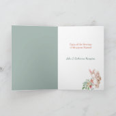 Ostersonne Lieferkarte für Blume Karte (Innenseite)