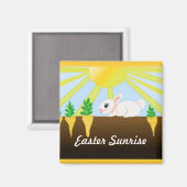 Ostersonne Magnet (Vorderseite/Rückseite)