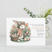 Ostersonne mit Ankündigung zur Beförderung von Eie (Stehend Vorderseite)