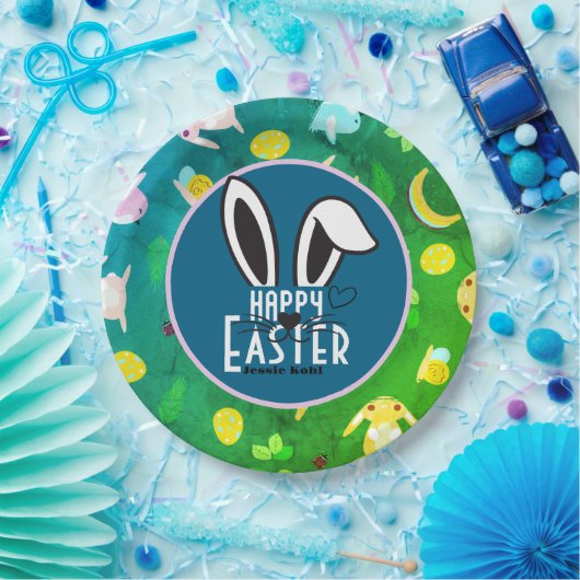 Ostersonne niedliche Stilfamilie Pappteller (Party)