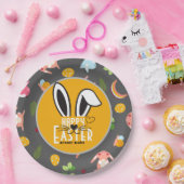 Ostersonne niedliche Stilfamilie Pappteller (Party)