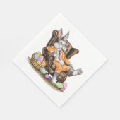 Ostersonne Serviette (Ecke)