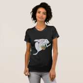 Ostersonne und Eierkorb T-Shirt (Vorne ganz)