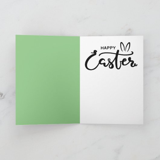 Ostersonnenangriff Feiertagskarte (Innenseite)