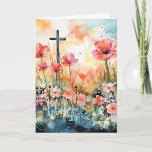 Ostersonnenaufgang Feiertagskarte