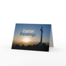 Ostersonnenaufgang, John 11:25 Ich bin die Auferst