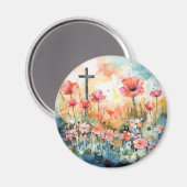 Ostersonnenaufgang Magnet (Vorderseite/Rückseite)