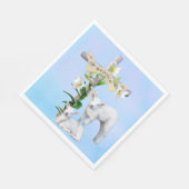 Ostersonnenaufgang Napkin Serviette (Ecke)