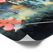 Ostersonnenaufgang Poster (Ecke)
