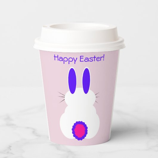 Ostersonnenbecher Pappbecher (Rückseite)