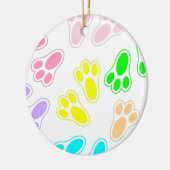 Ostersonnenbeschilderung Keramik Ornament (Links)