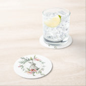 Ostersonnenblume Vintag Runder Pappuntersetzer (Vor Ort)