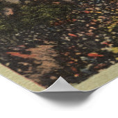 Ostersonnendienst auf dem Berg Rubidoux Poster (Ecke)