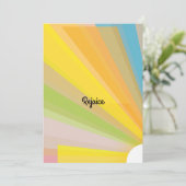 Ostersonnendienst Einladungen (Stehend Vorderseite)