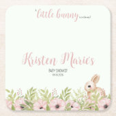 Ostersonnendusche Rechteckiger Pappuntersetzer (Vorderseite)