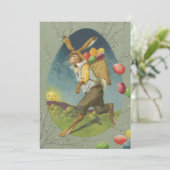 Ostersonneneier Sonne Feiertagskarte (Stehend Vorderseite)